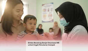 Dinkes Bandung Genjot Imunisasi MR untuk Cegah Penularan Campak