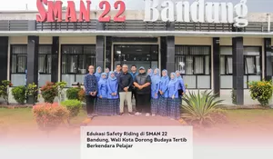 Edukasi Safety Riding di SMAN 22 Bandung, Wali Kota Dorong Budaya Tertib Berkendara Pelajar