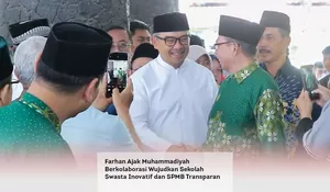 Farhan Ajak Muhammadiyah Berkolaborasi Wujudkan Sekolah Swasta Inovatif dan SPMB Transparan