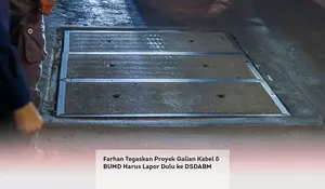 Farhan Tegaskan Proyek Galian Kabel &amp; BUMD Harus Lapor Dulu ke DSDABM