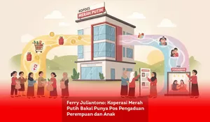 Ferry Juliantono: Koperasi Merah Putih Bakal Punya Pos Pengaduan Perempuan dan Anak