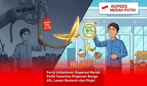 Ferry Juliantono: Koperasi Merah Putih Tawarkan Pinjaman Bunga 6%, Lawan Rentenir dan Pinjol