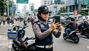 Polisi Cukup Foto Pakai HP, Pelanggar Tak Bisa Lagi Ngumpet dari ETLE Handheld