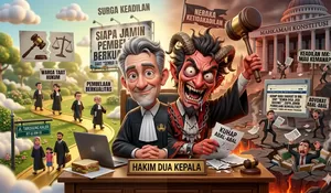 Hakim Penjaga HAM atau Pelanggar? Haris Azhar Sentil Wajah Ganda Peradilan