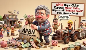 APBN Bayar Cicilan Koperasi Merah Putih: Negara Jadi “Penjamin Kredit” Demi Ekonomi Desa?