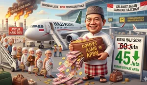 Biaya Haji Turun Meski Avtur Naik, APBN Jadi “Dompet Ajaib” Penyelamat Ongkos Jamaah 2026