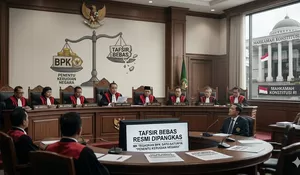 Tafsir Bebas Resmi Dipangkas, MK Tegaskan BPK Satu-satunya “Penentu Kerugian Negara”