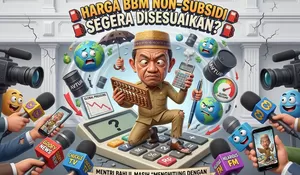 Harga BBM Non-Subsidi Segera Disesuaikan? Mentri Bahlil Masih “Menghitung dengan Khidmat” di Tengah Tekanan Global