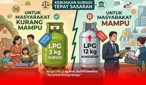 Harga LPG 12 Kg Naik, Bahlil Lahadalia: “Itu untuk Orang Mampu”