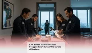 KPK Bantah Intimidasi dalam Penggeledahan Rumah Ono Surono di Bandung