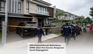 KPK Geledah Rumah Wakil Ketua DPRD Jabar Ono Surono, Pengacara Soroti Kejanggalan!
