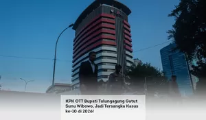 KPK OTT Bupati Tulungagung Gatut Sunu Wibowo, Jadi Tersangka Kasus ke-10 di 2026!