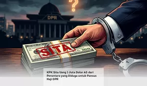 KPK Sita Uang 1 Juta Dolar AS dari Perantara yang Diduga untuk Pansus Haji DPR