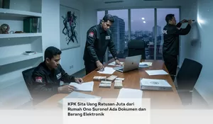 KPK Sita Uang Ratusan Juta dari Rumah Ono Surono! Ada Dokumen dan Barang Elektronik