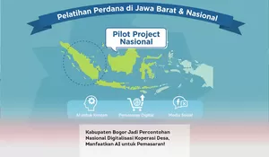 Kabupaten Bogor Jadi Percontohan Nasional Digitalisasi Koperasi Desa, Manfaatkan AI untuk Pemasaran!