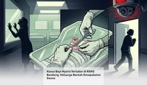 Kasus Bayi Nyaris Tertukar di RSHS Bandung, Keluarga Bantah Kesepakatan Damai