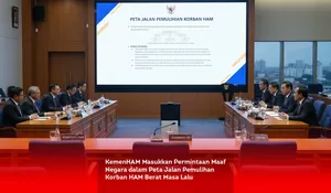 KemenHAM Masukkan Permintaan Maaf Negara dalam Peta Jalan Pemulihan Korban HAM Berat Masa Lalu