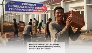 Maruarar Sirait: 62.591 Unit Rumah Subsidi di Jabar Putarkan Rp8 Triliun, Libatkan 300 Ribu Pekerja