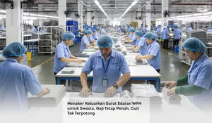 Menaker Keluarkan Surat Edaran WFH untuk Swasta, Gaji Tetap Penuh, Cuti Tak Terpotong