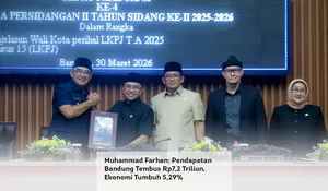 Muhammad Farhan: Pendapatan Bandung Tembus Rp7,2 Triliun, Ekonomi Tumbuh 5,29%