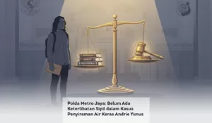 Polda Metro Jaya: Belum Ada Keterlibatan Sipil dalam Kasus Penyiraman Air Keras Andrie Yunus