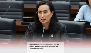 Rapat Kementerian Pariwisata vs DPR Panas! Menteri Widiyanti Panik Saat Disorot Anggaran