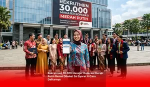 Rekrutmen 30.000 Manajer Koperasi Merah Putih Resmi Dibuka! Ini Syarat & Cara Daftarnya