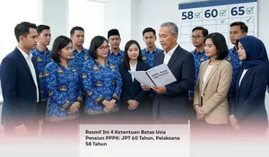 Resmi! Ini 4 Ketentuan Batas Usia Pensiun PPPK: JPT 60 Tahun, Pelaksana 58 Tahun