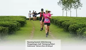 Running Summit 2026 Dorong Pangalengan Jadi "Kampung Pelari Indonesia" Setara Iten di Kenya!