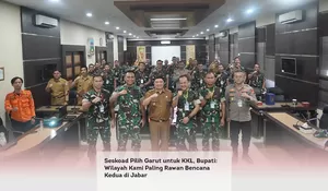 Seskoad Pilih Garut untuk KKL, Bupati: Wilayah Kami Paling Rawan Bencana Kedua di Jabar
