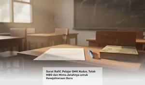 Surat Rafif, Pelajar SMK Kudus, Tolak MBG dan Minta Jatahnya untuk Kesejahteraan Guru