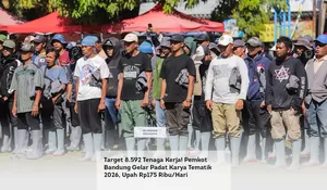 Target 8.592 Tenaga Kerja! Pemkot Bandung Gelar Padat Karya Tematik 2026, Upah Rp175 Ribu/Hari