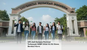 UPI Jadi Kampus Peminat Terbanyak SNBP 2026! 53.311 Siswa Berebut Kursi