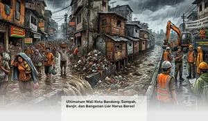 Ultimatum Wali Kota Bandung: Sampah, Banjir, dan Bangunan Liar Harus Beres!