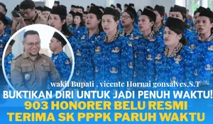 Langkah Nyata Pemkab Belu Atasi Pengangguran: 903 Tenaga Kerja Resmi Diserap Jadi PPPK