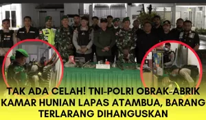 Perang Lawan Narkoba, Tim Gabungan Obrak-abrik Barang Terlarang di Lapas Atambua