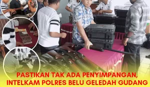 Gudang Senjata Lapas Atambua Diaudit, Polres Belu Pastikan Persenjataan Siap Siaga