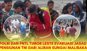 Geger! Pensiunan TNI Ditemukan Tewas di Sungai Perbatasan RI-Timor Leste