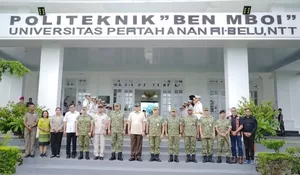 Kunjungi Kampus Unhan Belu,Menhan Sjafrie: Kalian Tumpuan Negara, Bukan Sekadar Mahasiswa!