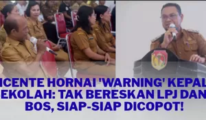 Wabup Belu vicente Hornai 'Warning' Kepala Sekolah: Tak Bereskan LPJ Dana BOS, Siap-Siap Dicopot!