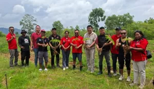 Tindak Lanjuti Rakernas, DPC PDI Perjuangan Belu Tinjau Kebun Percontohan Porang