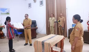 Estafet Kepemimpinan Raimanuk: Pj. Sekda Belu Minta Camat Baru Langsung 'Gas Pol' di Awal Tahun