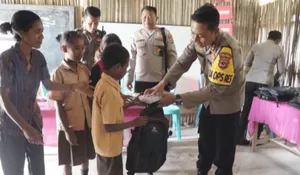 Rayakan Valentine di Sekolah, Kapolres Belu: Seluruh Anak Indonesia Berhak Atas Pendidikan Layak