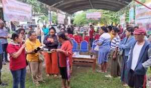 Ringankan Beban Ekonomi, Warga Sampaikan Terima Kasih Atas Gerakan Pangan Murah Pemkab Belu