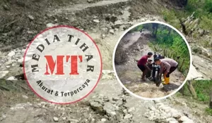 Belu Darurat Bencana! Tanah Longsor di Desa Nanaet putus Total Tak Lagi Bisa Dilalui Kendaraan