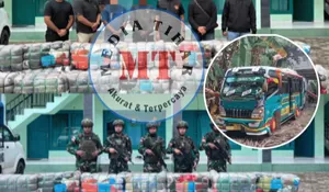 Gagalkan Penyelundupan 21 Ball Press, Yonarmed 12 Kostrad Tutup Celah Ilegal di Perbatasan RI–RDTL