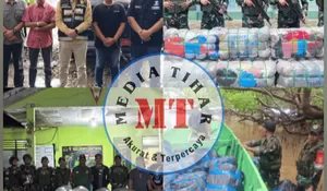 Perbatasan Belu Memanas! Sehari Sikat 3 Lokasi, Satgas Yonarmed 12 Gagalkan Penyelundupan Ballpress Ratusan Juta