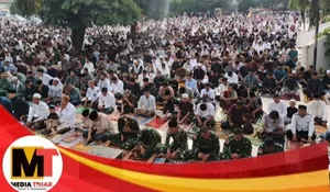Simbol Kerukunan di Tanah Sahabat: Ribuan Warga Muslim Belu Rayakan Kemenangan Idul Fitri 1447 H