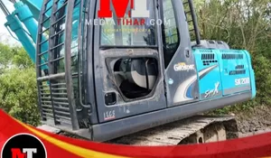 Pemerintah Berupaya Pulihkan Jalan Longsor, Oknum Pemuda di Belu Malah Rusak Ekskavator