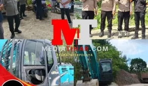Pemda Belu Berjuang perbaiki Jalan Pasca-Longsor, Ekskavator Malah Dirusak: Brimob Pasang Badan di Garda Depan